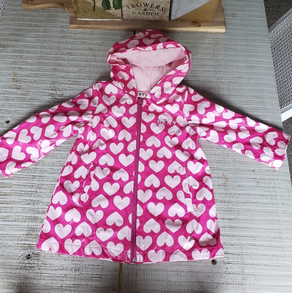 Girls Toddler DKNY Raincoat